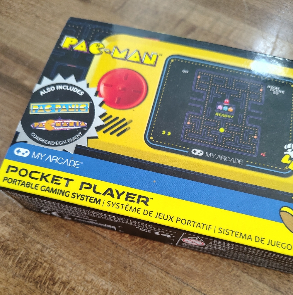 My Arcade Pocket Player Handheld Game Console Pac-Man - Picture 8 of 10